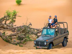 Al Marmoon Oasis Bedouin Camp Heritage Safari by Vintage Mercedes